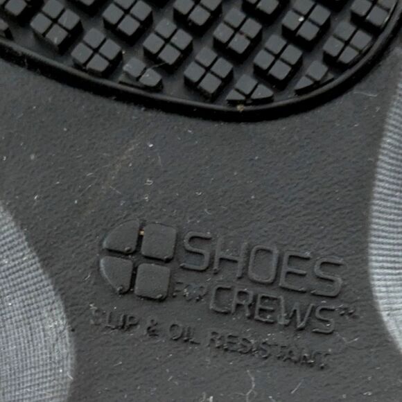 Shoes For Crew Yogi Black Non-slip, Water Resistant Women's Size 10 Reflective - Picture 4 of 10